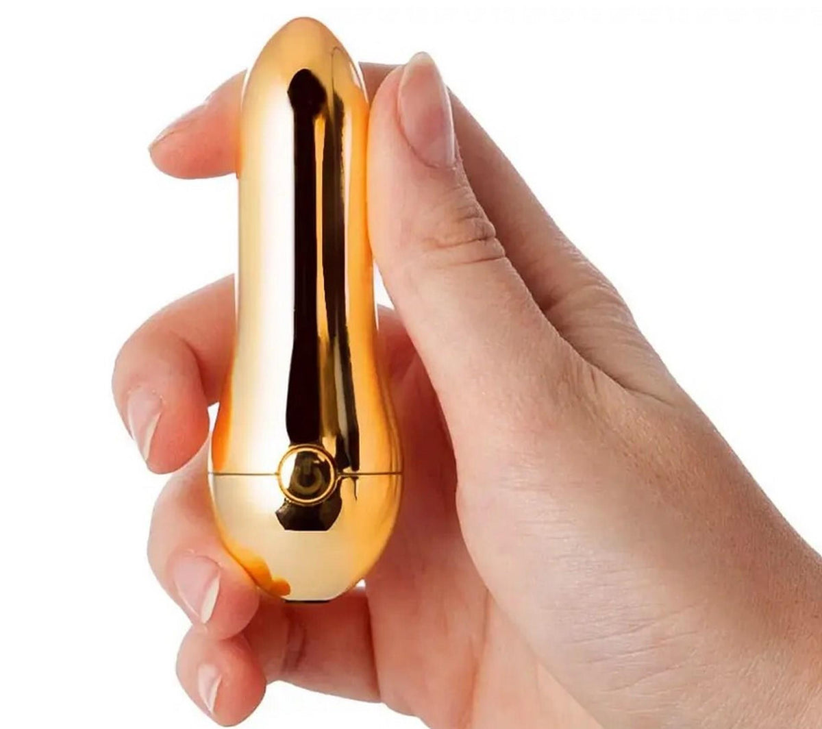 5-Stymulator łechtaczki Mirage WANAME DSPLASH złoty USB 9 cm-5