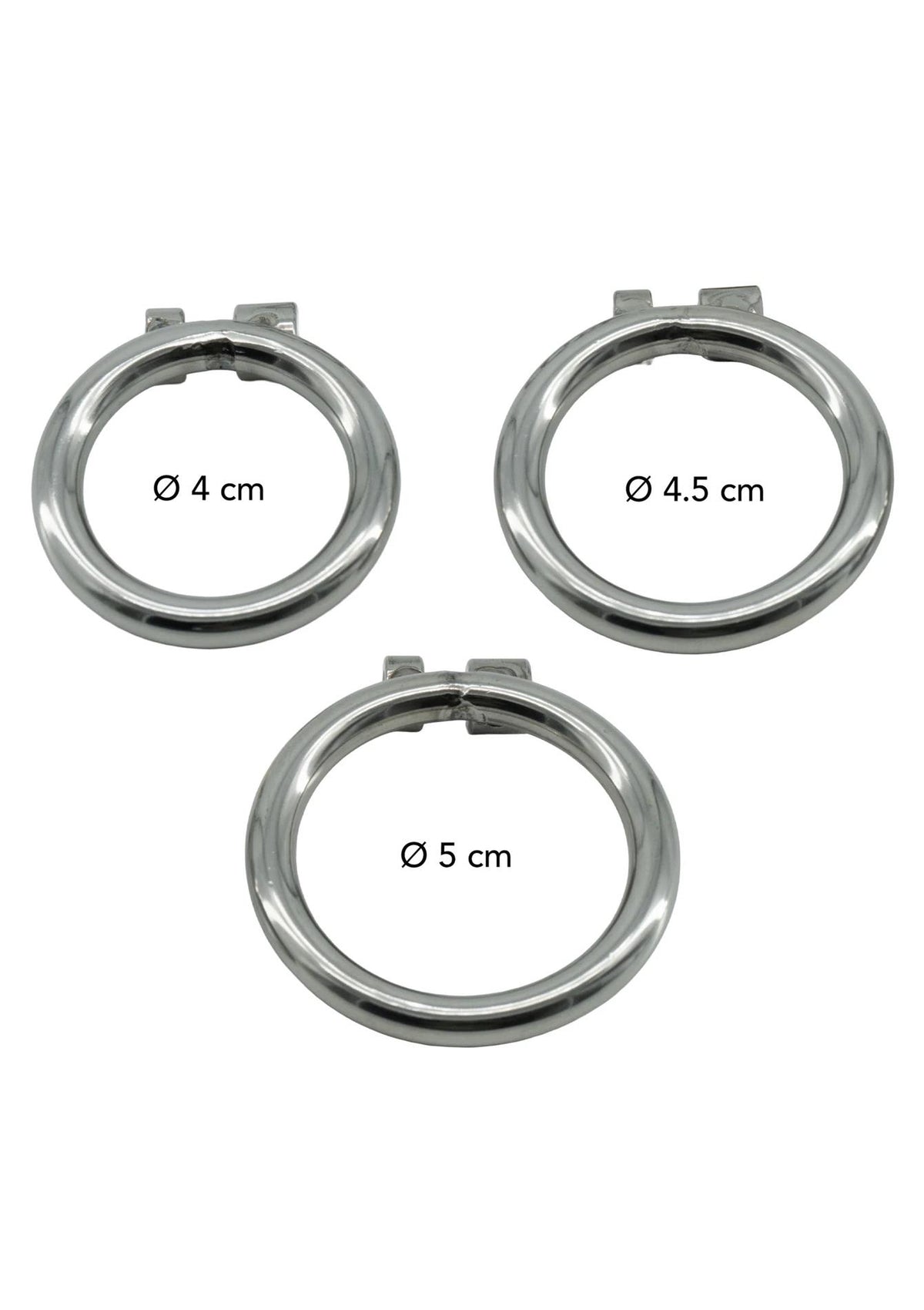 5-Klatka cnoty Hidden Desire stal nierdzewna 4.5 cm-5