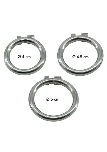 5-Klatka cnoty Hidden Desire stal nierdzewna 4.5 cm-5