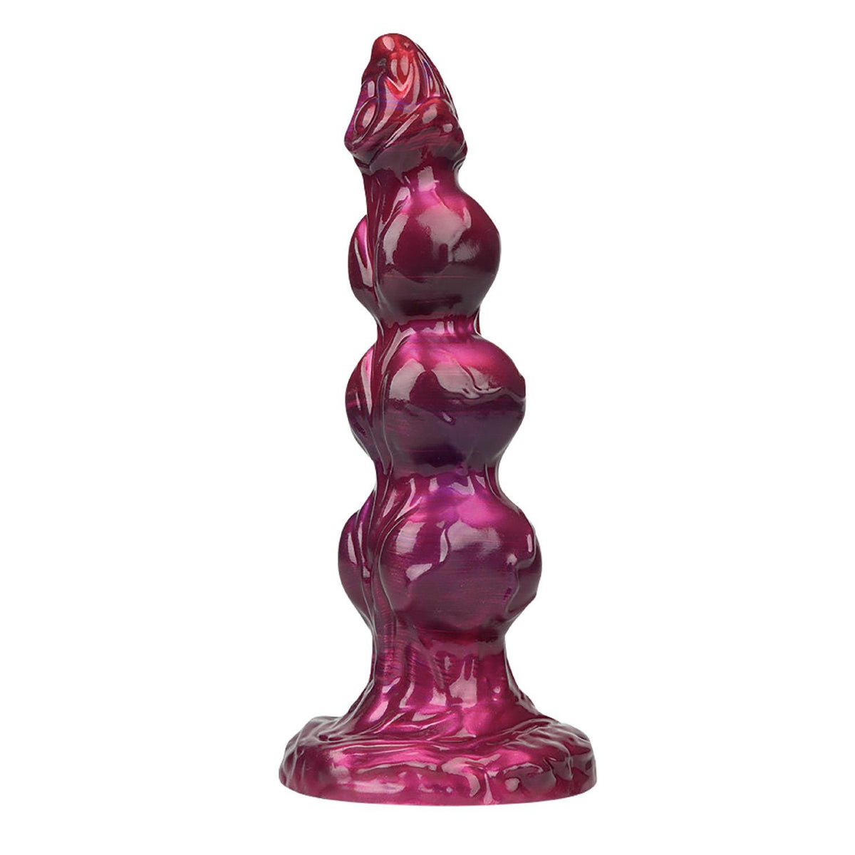 5-Power Monsters Primal Beastlord – 26 cm Rippled Monster Silicone Dildo-5