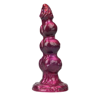 5-Power Monsters Primal Beastlord – 26 cm Rippled Monster Silicone Dildo-5