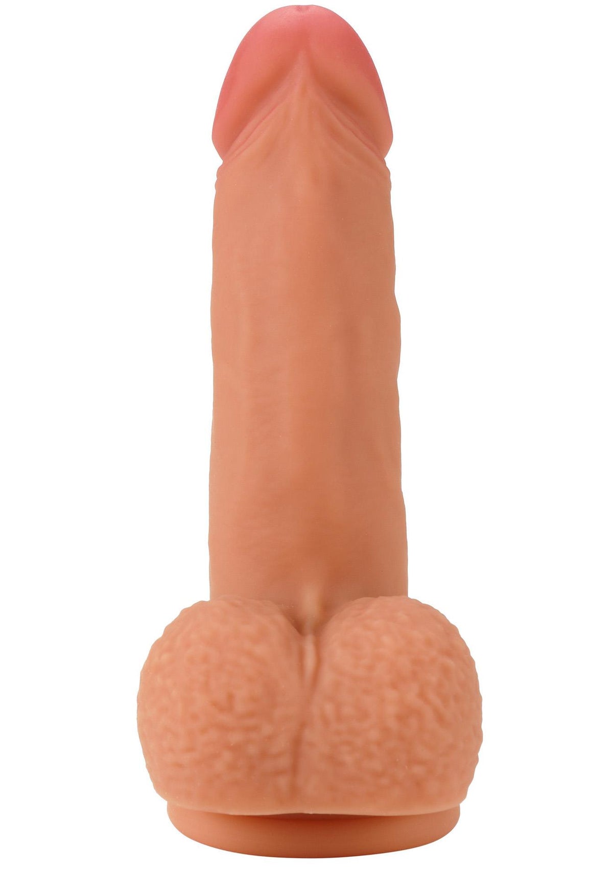 5-Dildo realistyczne z płynnego silikonu Hidden Desire 20 cm-5