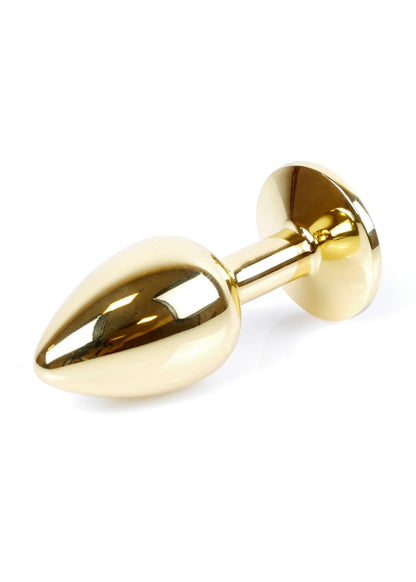 7-MyLove Toys - Złoty Plug Jewellery - Jasnoniebieski-7