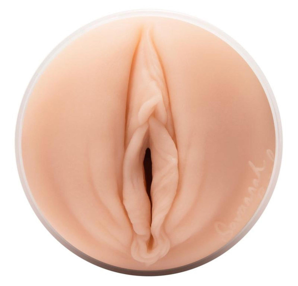 4-Realistyczny masturbator Fleshlight Savannah Bond beżowy 25 cm-4