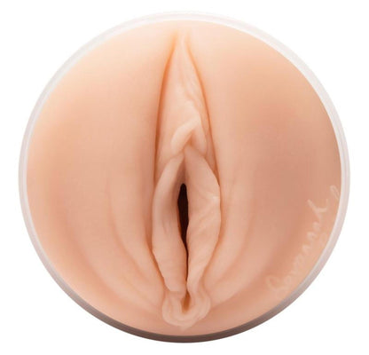 4-Realistyczny masturbator Fleshlight Savannah Bond beżowy 25 cm-4