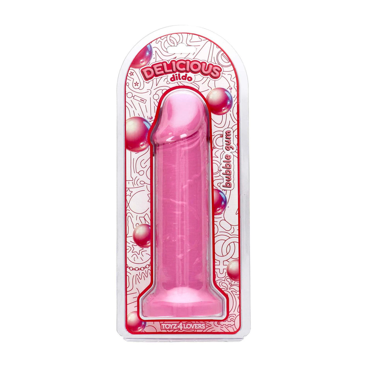 5-Realistyczne dildo Max Bubblegum Toyz4lovers zapach gumy balonowej 25 cm-5