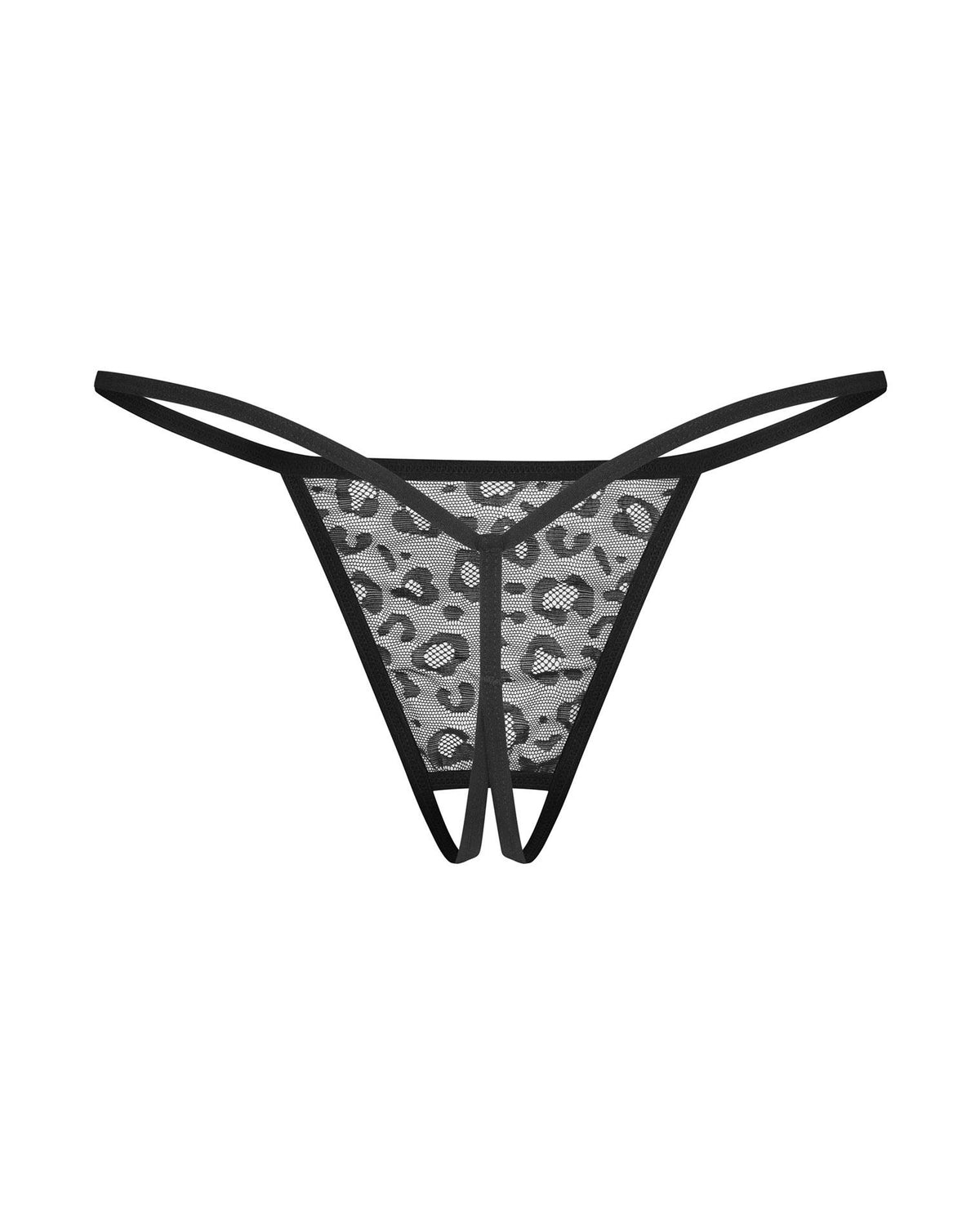 7-Stringi otwarte Bianca 2 pak Obsessive 2XL 3XL-7