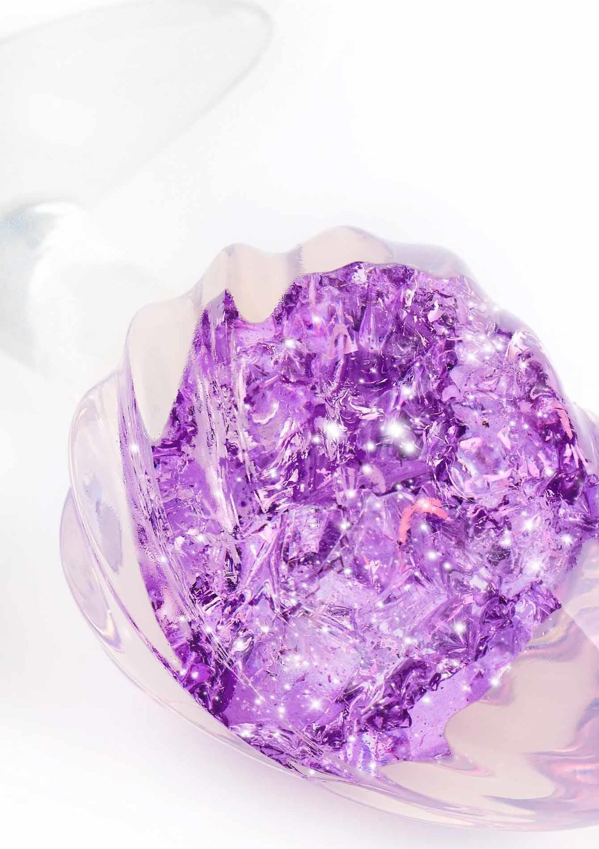 4-Korek analny ToyJoy Crystal Medium fioletowy 9,5 cm-4