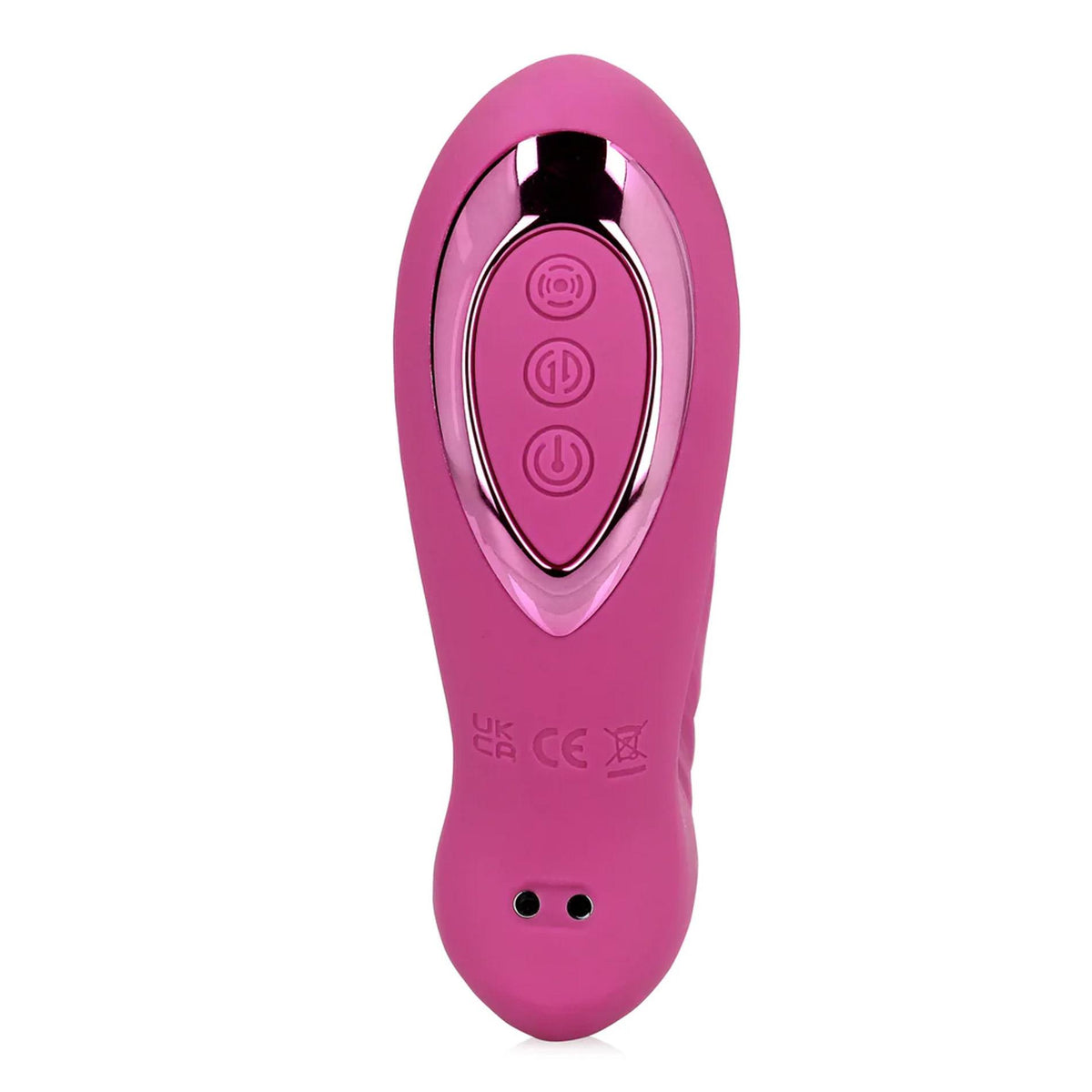 3-Wibrator punktu G Loveline z pchnięciami i tappingiem różowy 15,6 cm-3