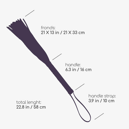 3-Pejcz dziewięcioogonowy Crushious Floggy czarny 58 cm-3