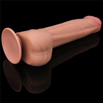 5-11.5'' King Sized Sliding Skin Dual Layer Dong-5