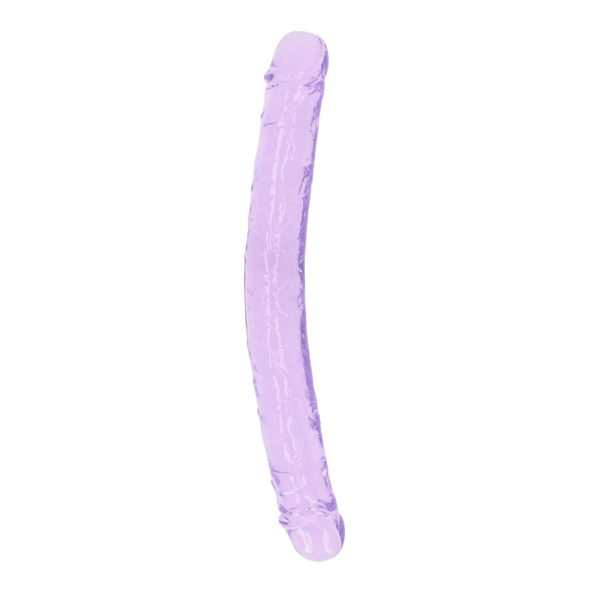 4-Podwójne dildo realistyczne RealRock przezroczyste 34 cm-4