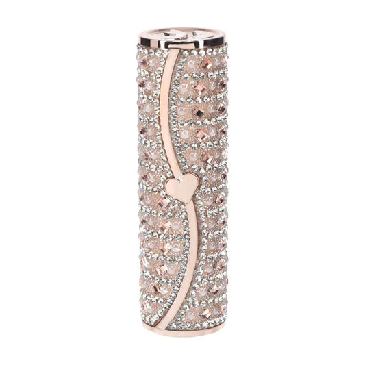 2-Wibrator mini szminkowy Loveline Tiffany różowy USB-2