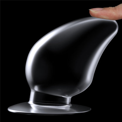4-Flawless Clear Anal Plug 4.5''-4