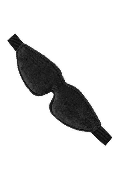 2-Maska BDSM Anonymo ze skóry PU czarna 26.5 cm-2