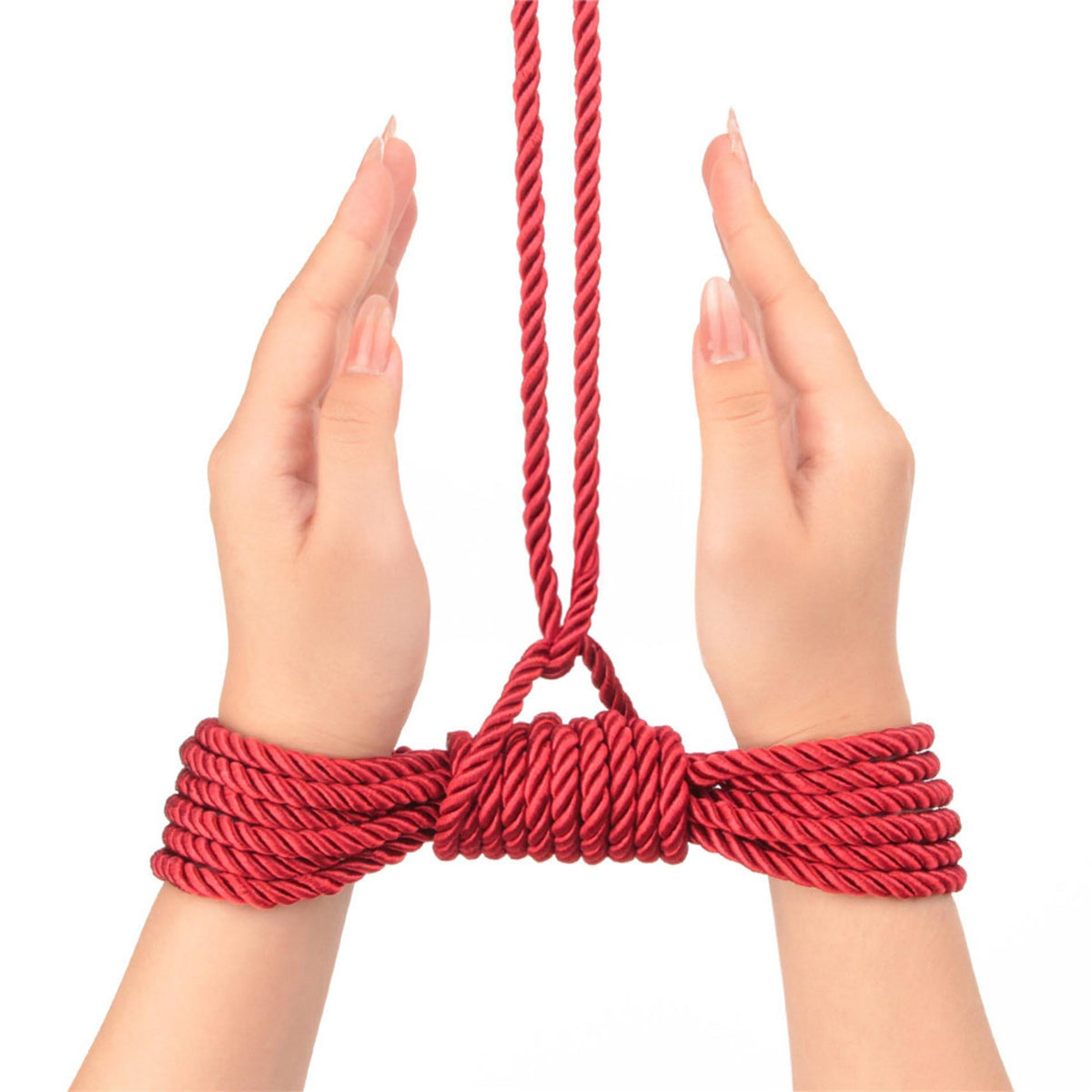 1-Rebellion Reign Crimson Silky Bondage Rope-1