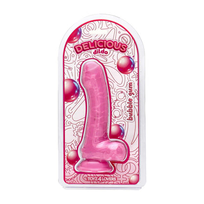 5-Dildo realistyczne Ben Bubblegum Toyz4lovers zapach gumy balonowej 18,5 cm-5