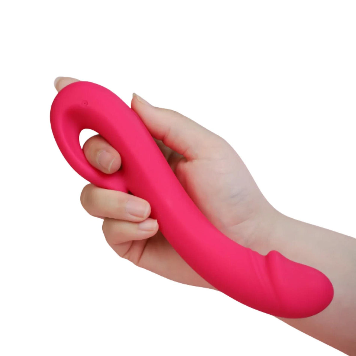 9-Wibrator punktu G Vibey elastyczny różowy USB 19 cm-9