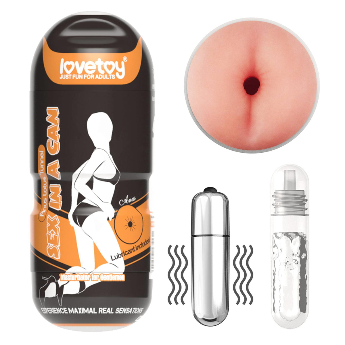 4-Sex In A Can Anus Lotus Tunnel - Vibrating-4