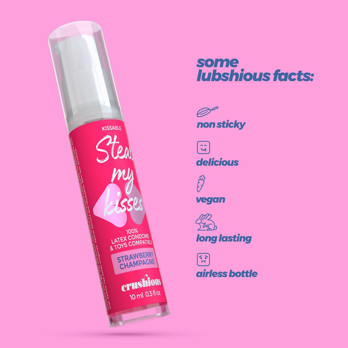 5-Żel intymny Crushious Steal My Kisses truskawkowy szampan 10 ml-5