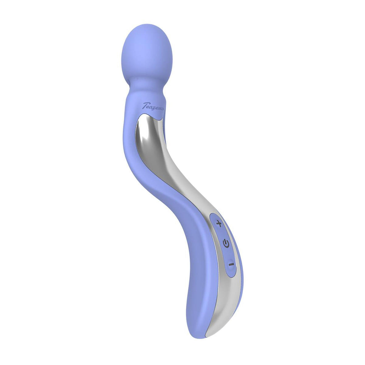 6-Wibrator wand zakrzywiony Teazers lawendowy USB-6