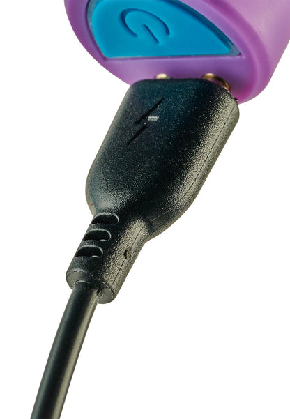 2-Korek analny wibrujący Tingling Touch Dream Toys silikonowy 13 cm USB-2