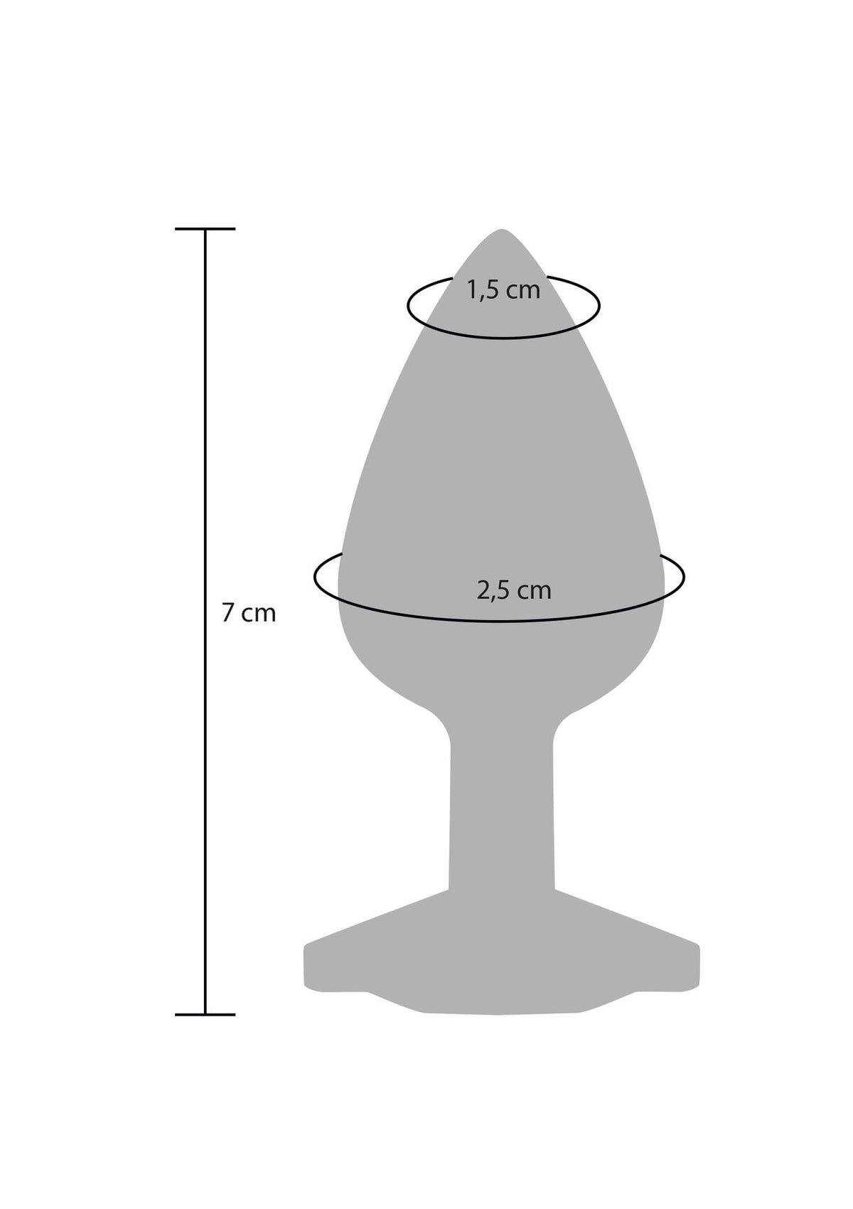 4-Korek analny Diamond Booty Jewel ToyJoy różowy 7 cm-4