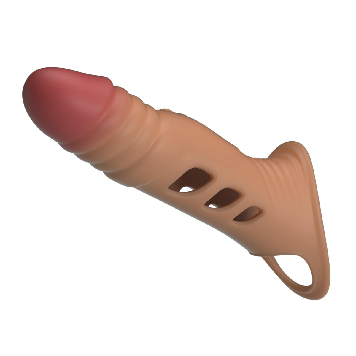 7-Nakładka na penisa z wibracją Pretty Love 22 cm-7