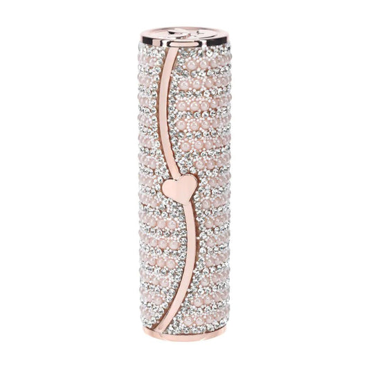 1-Mini wibrator szminkowy Loveline Candy różowy USB-1