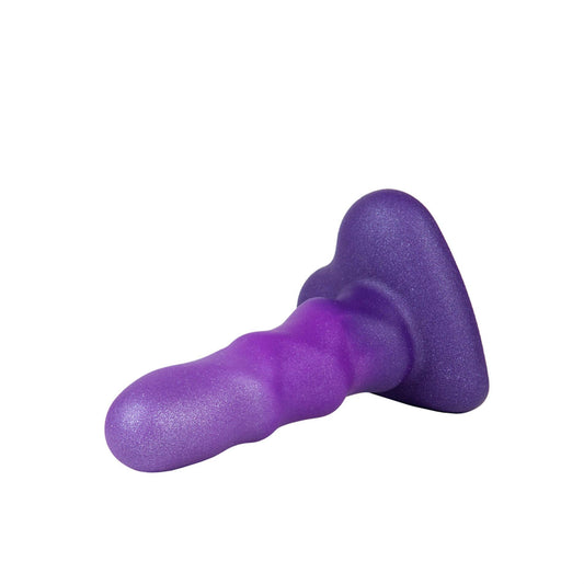 1-Dildo silikonowe Flow Unicorn Mini fioletowe-1