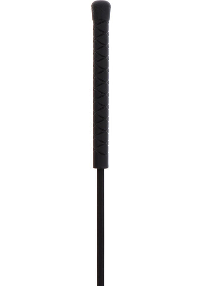 5-Pejcz Crop Flapper Hidden Desire czarny 48 cm-5