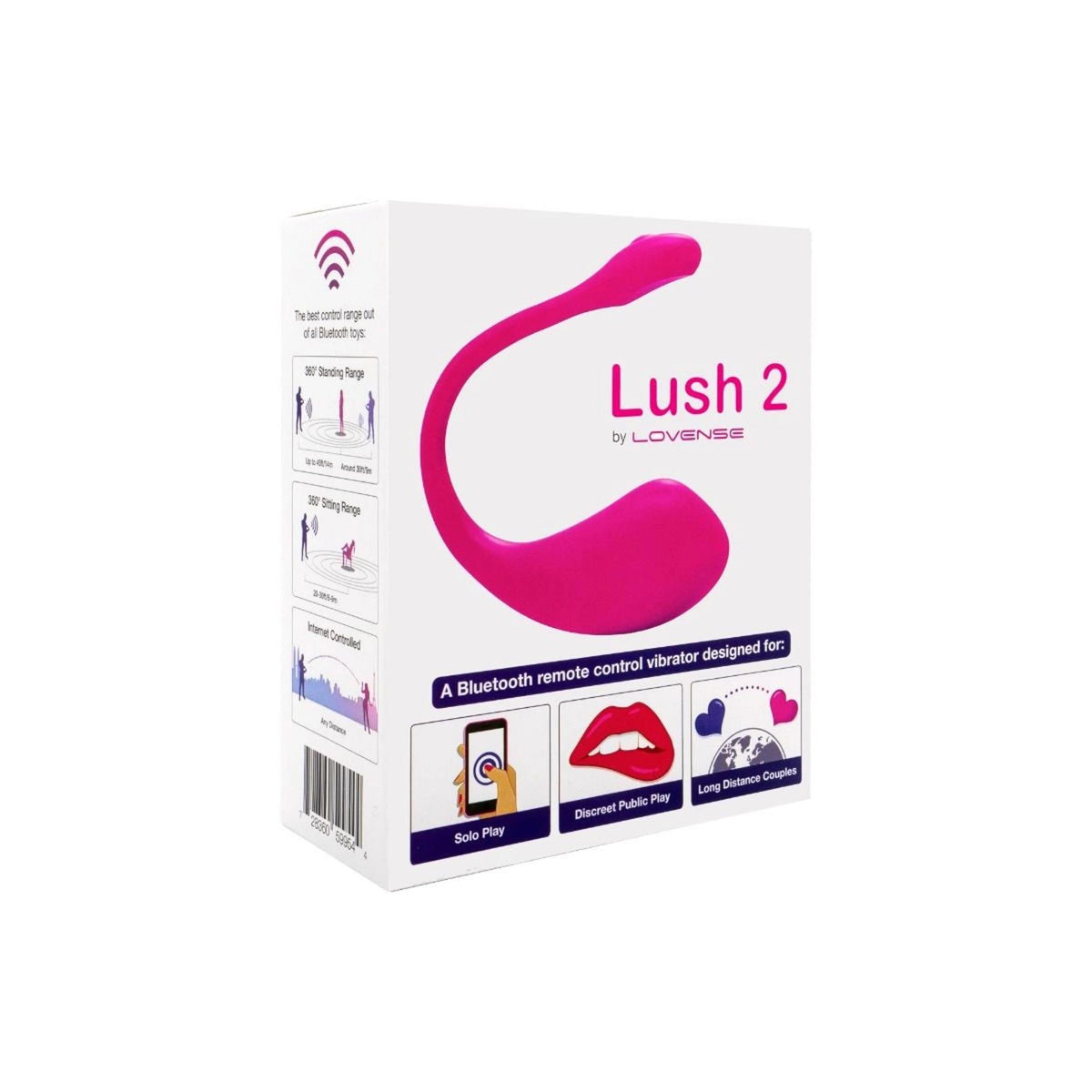 10-Wibrator Lovense Lush 2 sterowany aplikacją Bluetooth USB-10