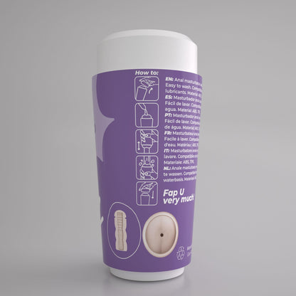 6-Masturbator analny przenośny Crushious Fappucino Hot Buns-6