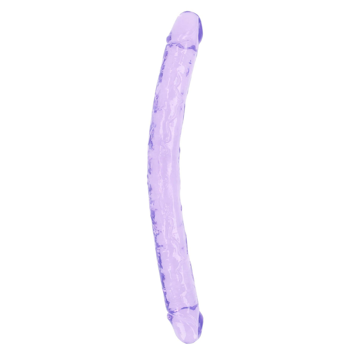 5-Podwójne dildo realistyczne RealRock przezroczyste 45 cm-5
