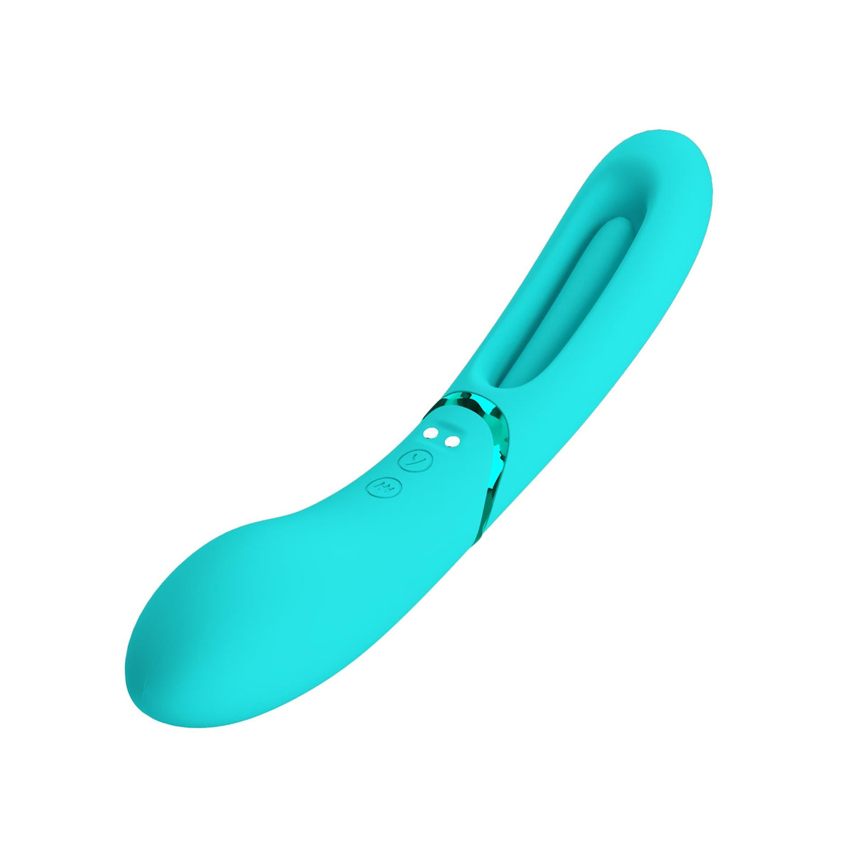 5-Wibrator punktu G silikonowy Romance Lexie 7 wibracji 4 kołysania USB-5