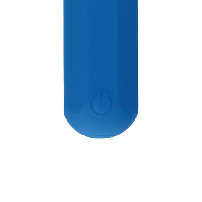 3-Wibrator silikonowy heksagonalny Loveline niebieski 7,2 cm-3