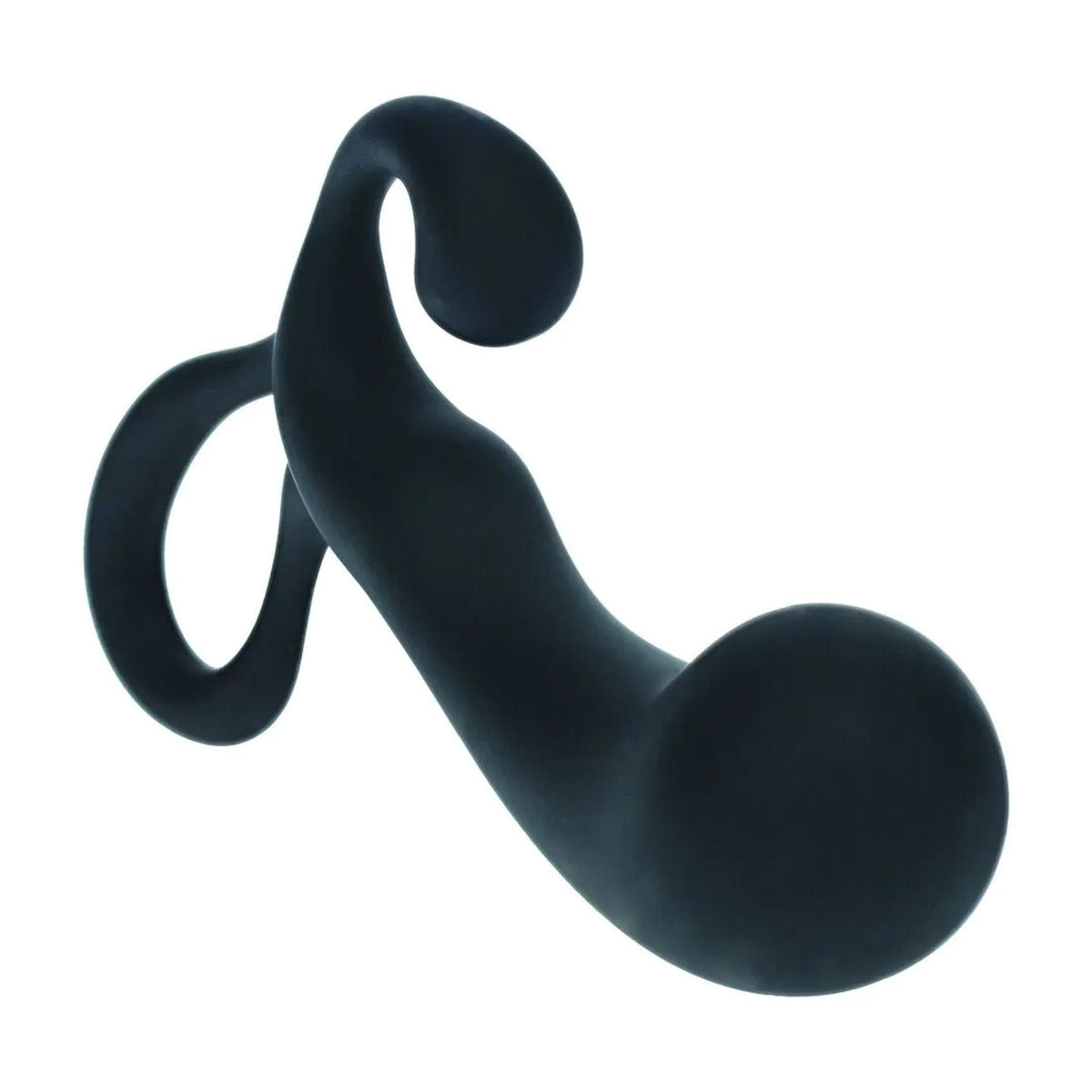 2-Masażer prostaty silikonowy Levelz S czarny 11 cm-2