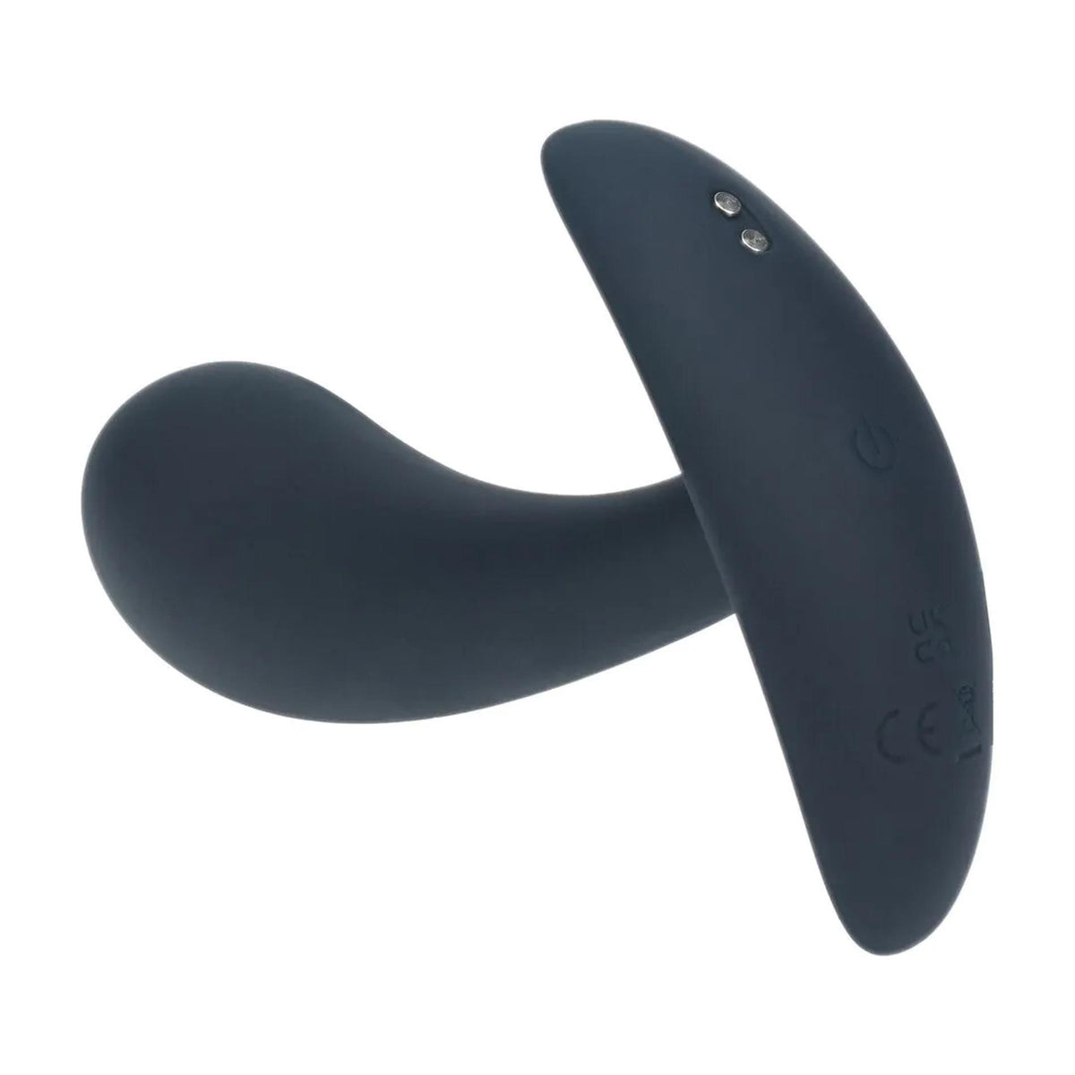 4-Masażer prostaty wibrujący silikonowy Levelz M czarny 12,5cm-4