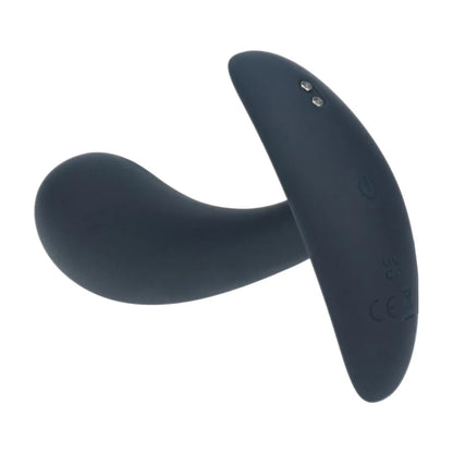 4-Masażer prostaty wibrujący silikonowy Levelz M czarny 12,5cm-4