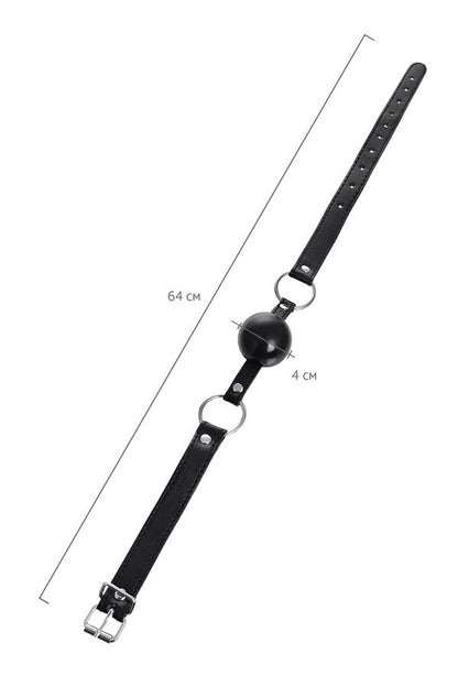5-Knebel kulowy Anonymo TPR czarny 64 cm-5