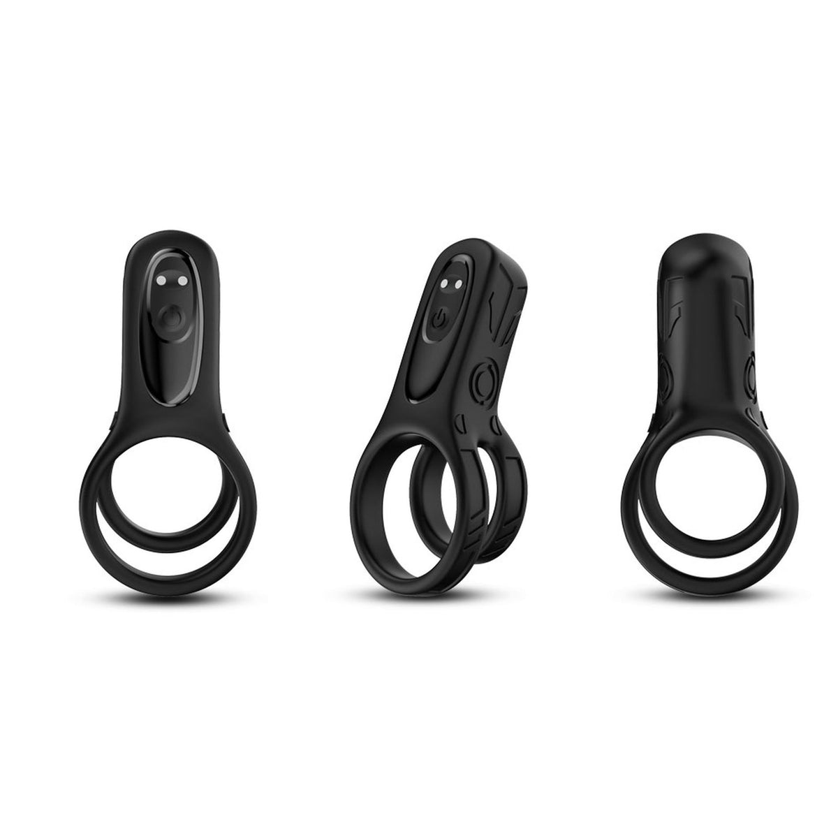 5-Pierścień wibrujący Mechao Black 9 funkcji USB-5