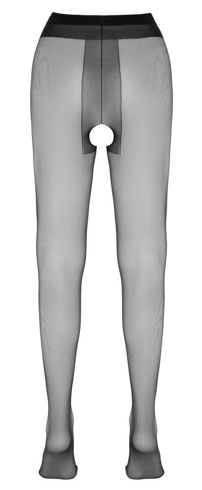 6-Rajstopy erotyczne bez krocza Cottelli LEGWEAR czarne 20 den-6