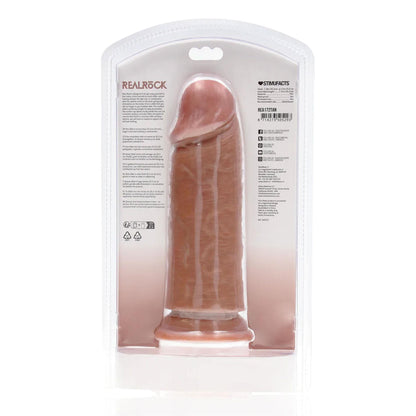 10-Dildo realistyczne grube proste bez jąder RealRock 20,3 cm-10