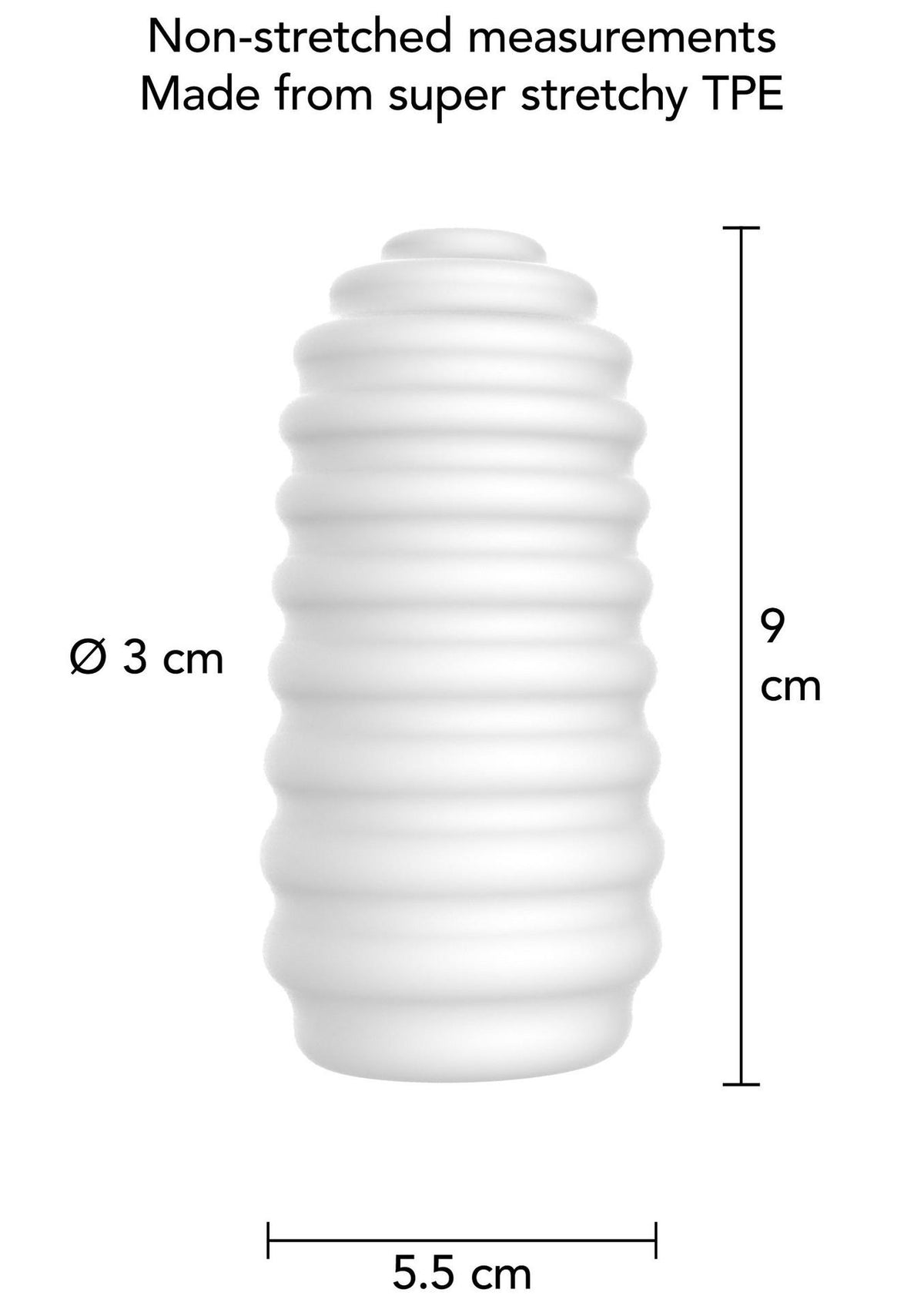 4-Masturbator TPE żeberkowy ToyJoy HERO Medium biały-4