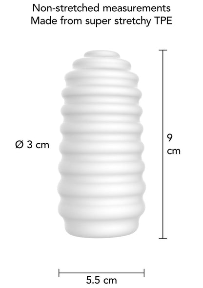4-Masturbator TPE żeberkowy ToyJoy HERO Medium biały-4