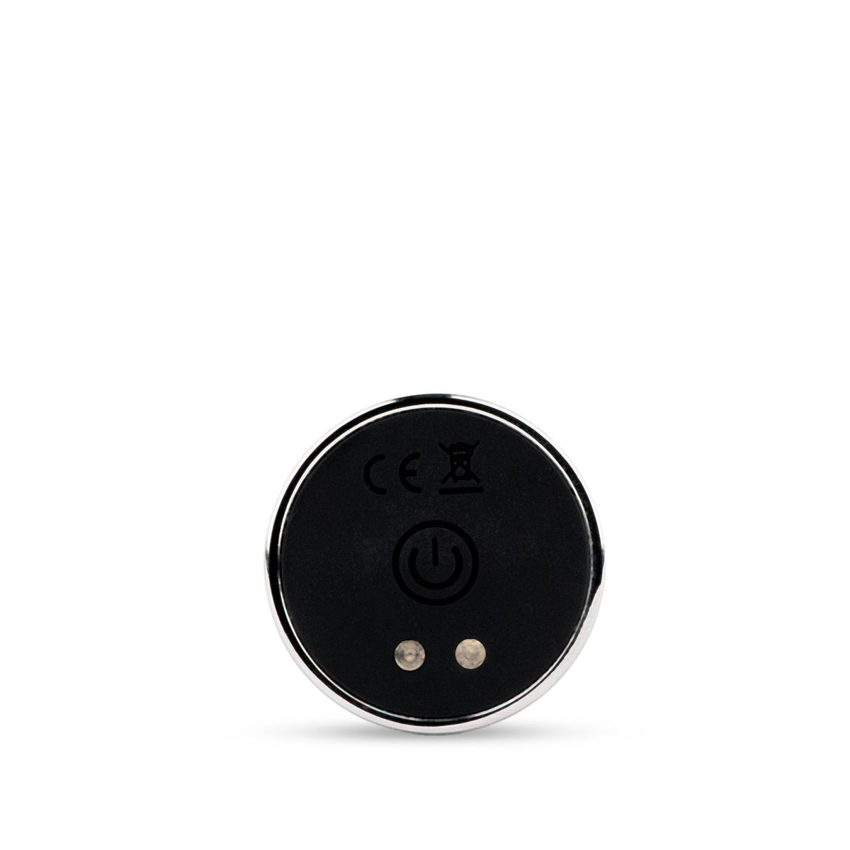 5-Metalowy korek analny wibrujący z pilotem B Series HeavyFun USB-5