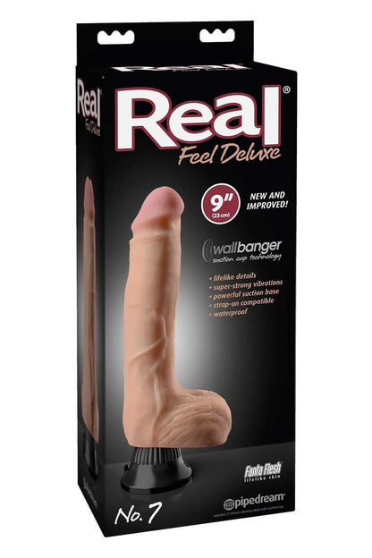 5-Dildo realistyczne z przyssawką Real Feel Deluxe No. 7 Pipedream-5