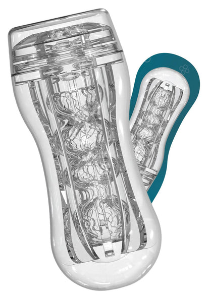 4-Masturbator próżniowy ToyJoy Hero przezroczysty 18 cm-4