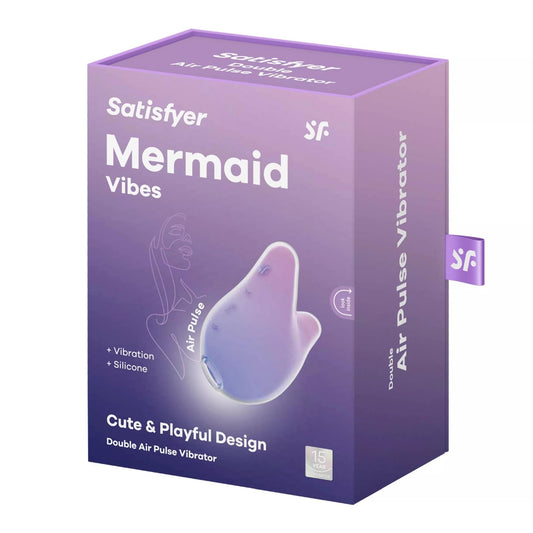 1-Stymulator łechtaczki Satisfyer Mermaid Vibes fioletowy różowy-1