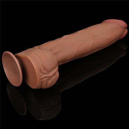 7-14'' King Sized Sliding Skin Dual Layer Dong Brown-7